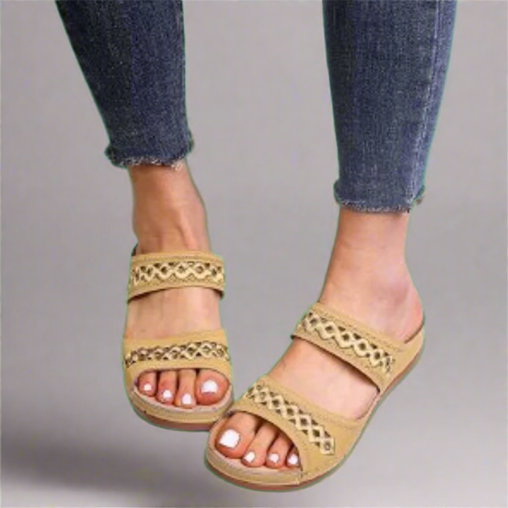 Delina | Premium Orthopädische Damen-Sandalen für bequemen Sommer