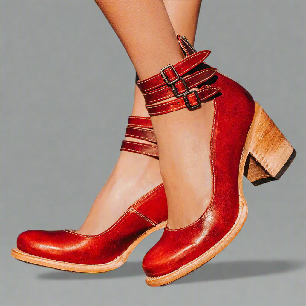 Alwine | Vintage Pumps für eleganten Komfort