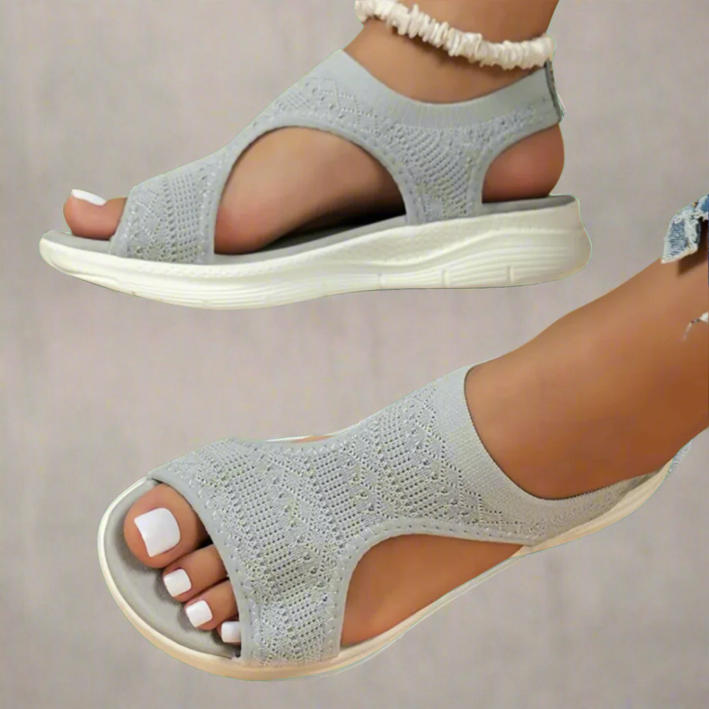 Kathrudis | Orthopädische Laufsandalen für Damen mit Offener Zehenpartie