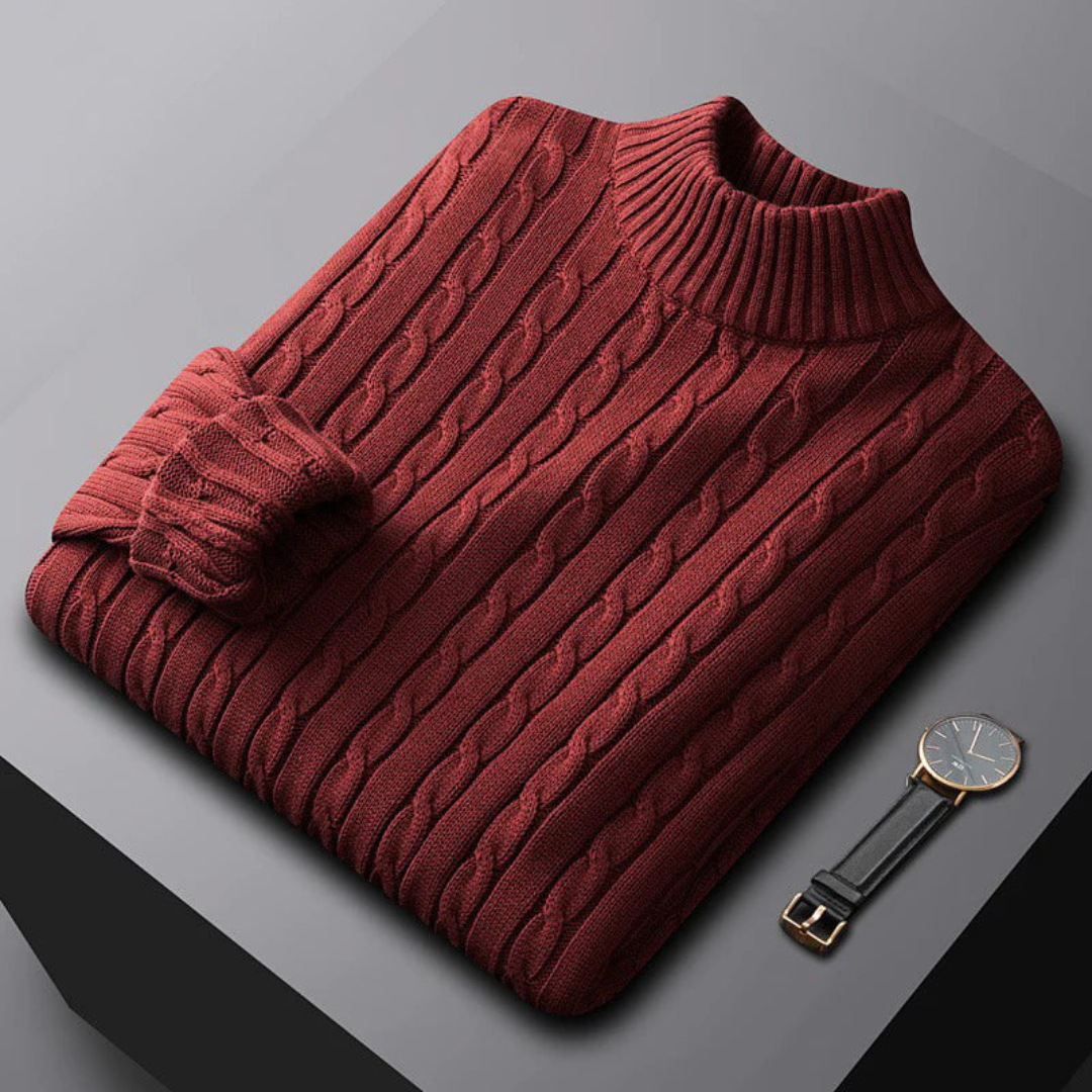 Rainer | Warmer Cashmere-Rollkragenpullover