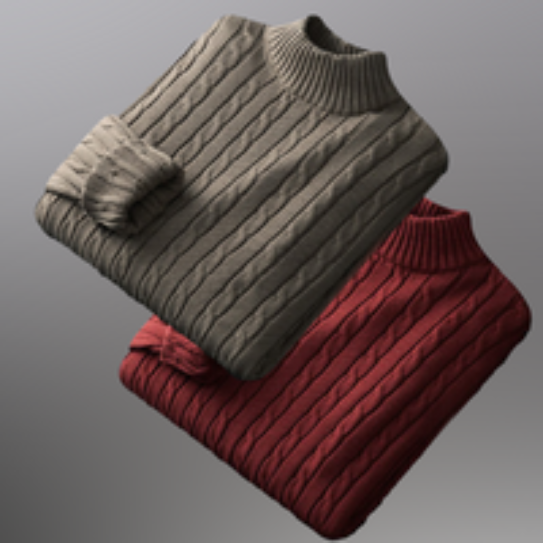 Rainer | Warmer Cashmere-Rollkragenpullover