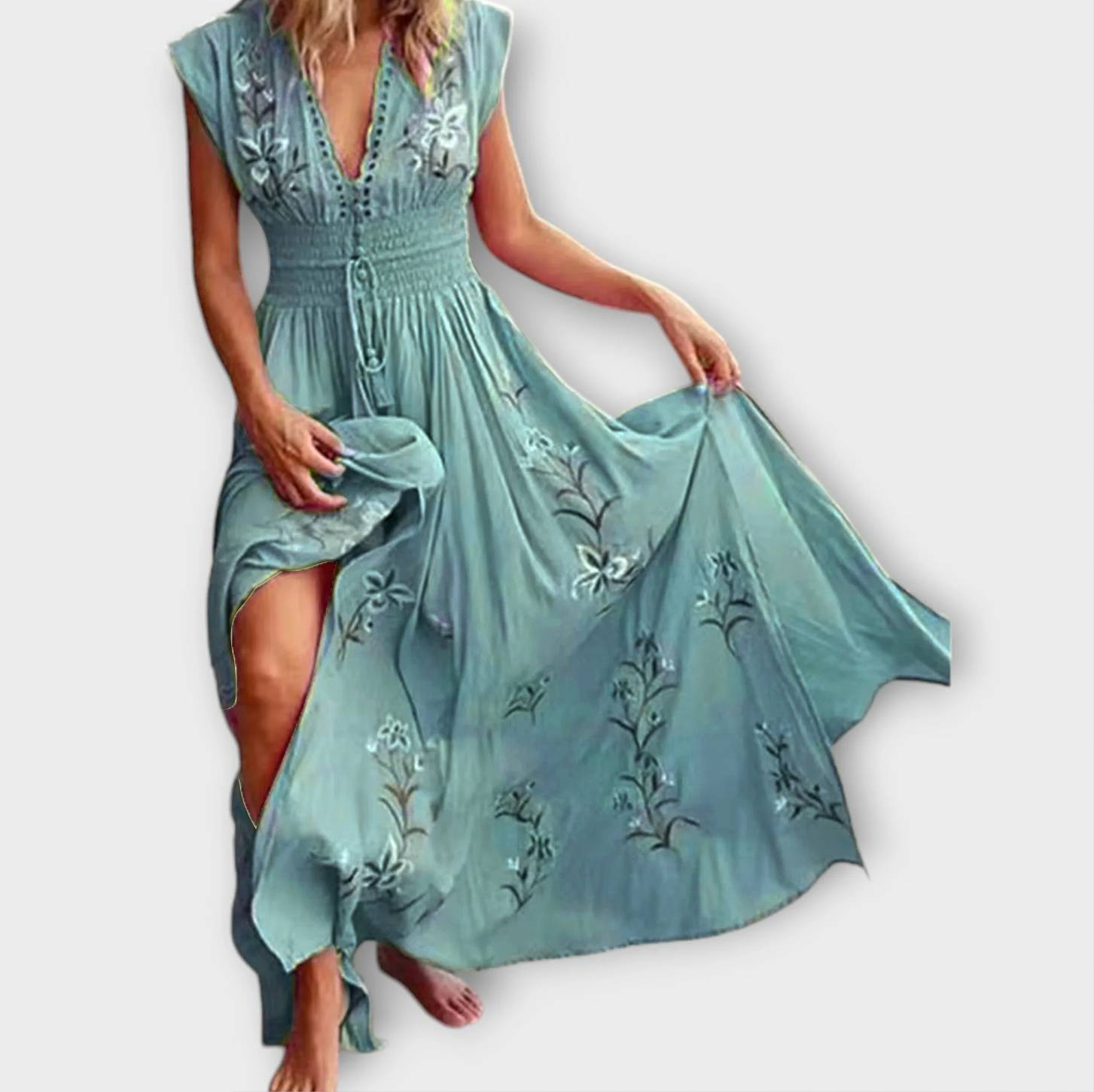 Felizia – Boho-Kleid mit zauberhaften Stickereien
