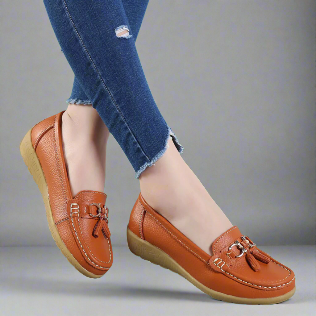 Answina | Orthopädische Halbschuhe aus Premium-Leder