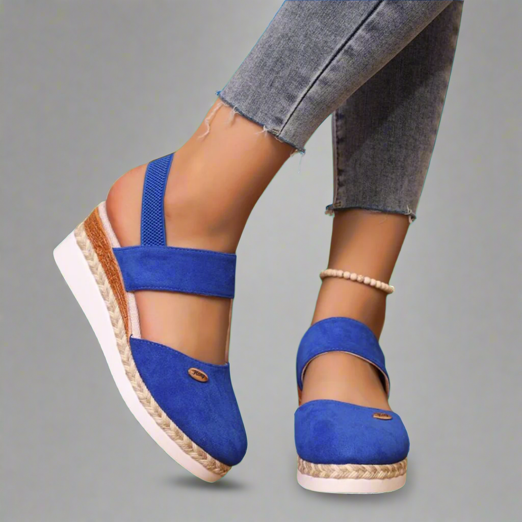 Gitta | Plus-Size Keilsandalen für Damen – Bequem und Vielseitig