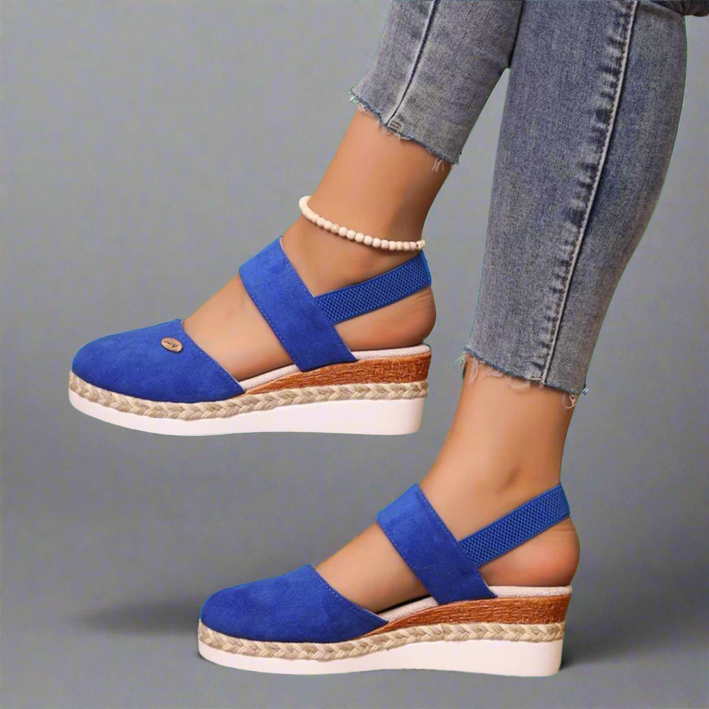 Gerneliese | Elegante Orthopädische Plateau-Sandalen