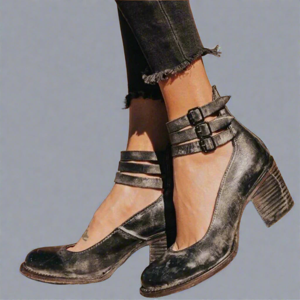 Alwine | Vintage Pumps für eleganten Komfort