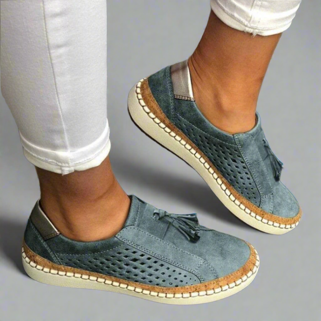 Xaveria | Atmungsaktive und Rutschfeste Orthopädische Schuhe