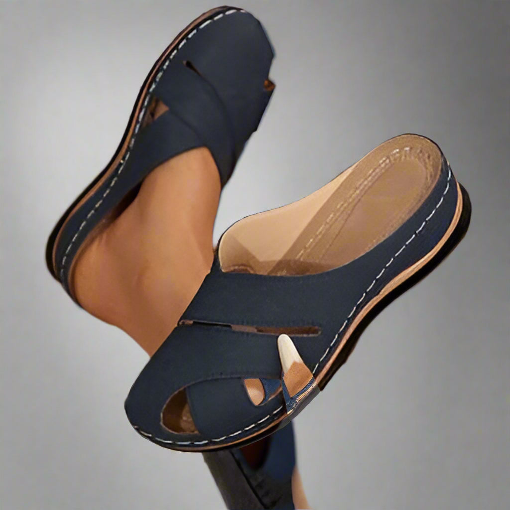 Greta | Bequeme Keilsandalen mit Zehenfreiheit