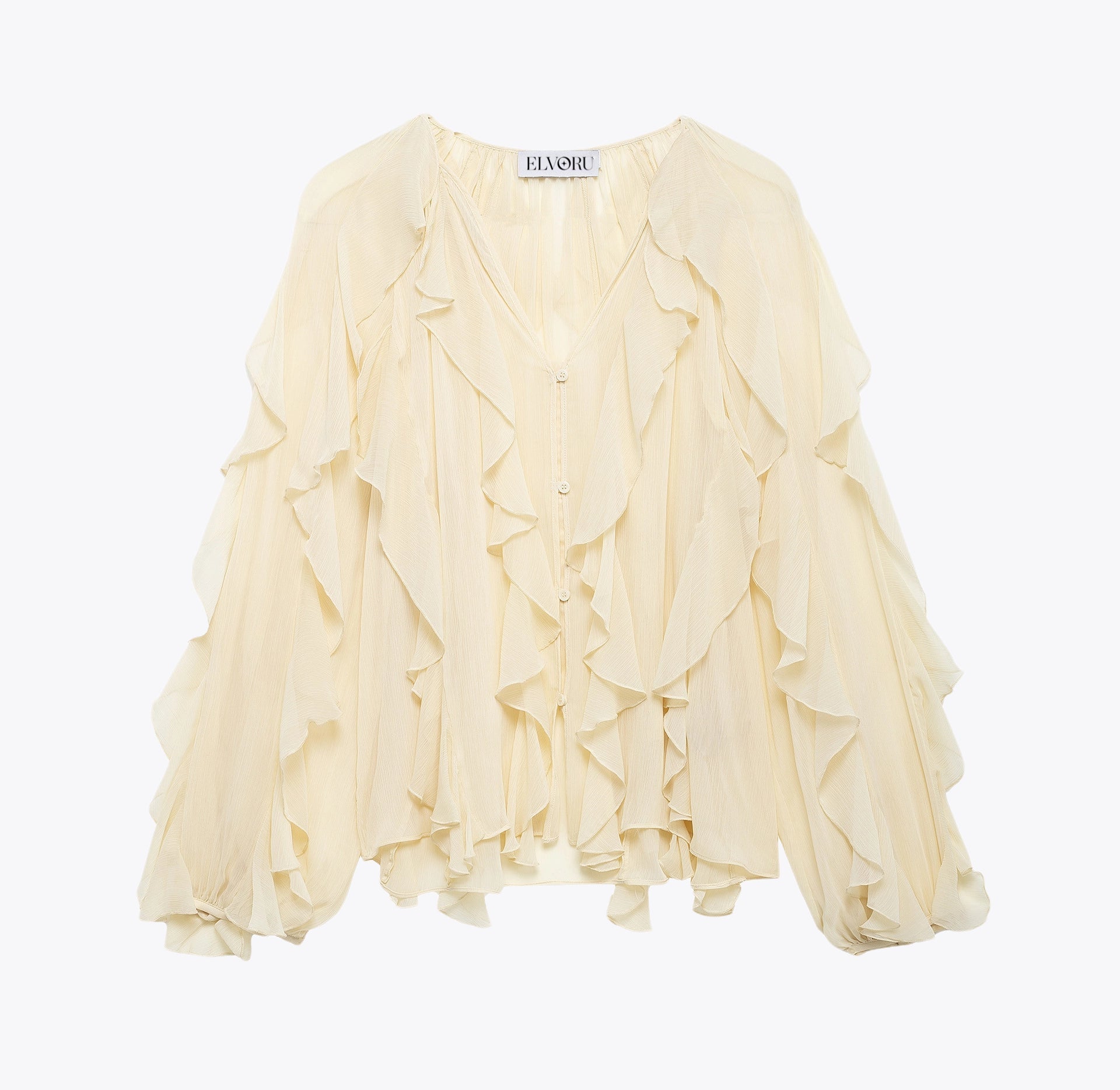 Pure Desire - Ruffled Shirt