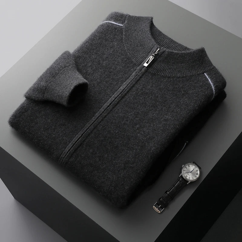 Frederik | Moderner Cashmere-Cardigan