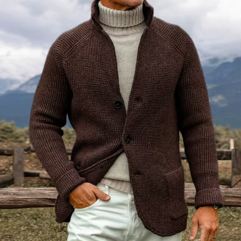 Erwin™ | Strickjacke Aus Grober Strickoptik