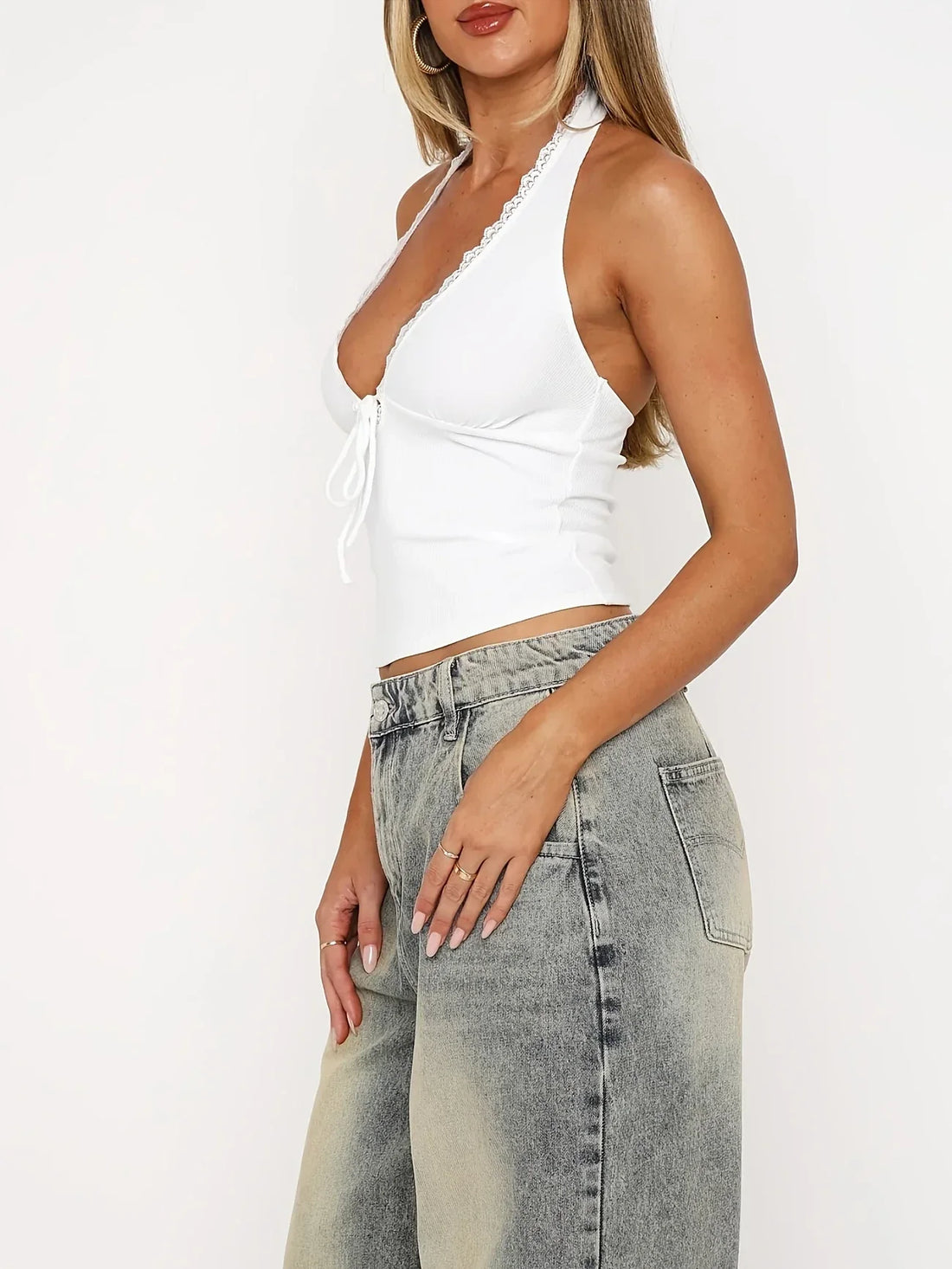 Viola - Elegant Slim Fit Top