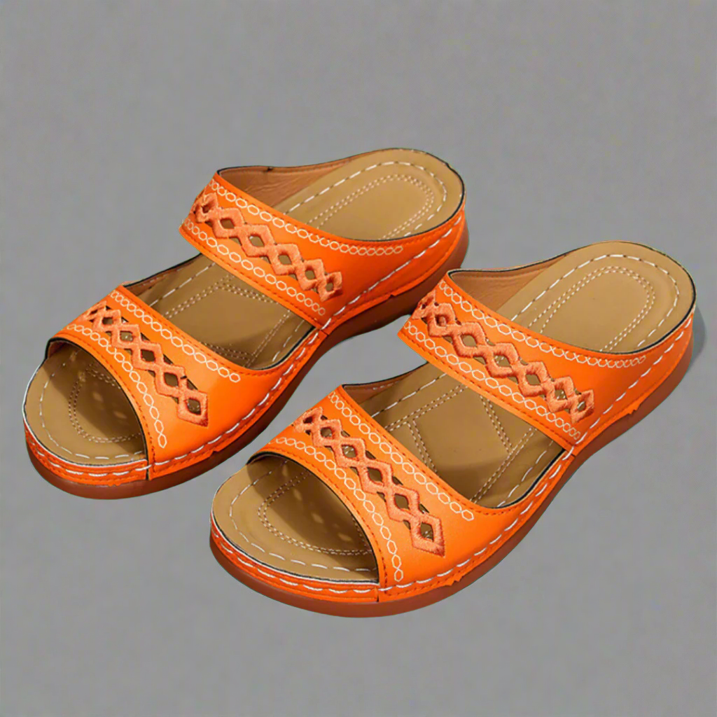 Delina | Premium Orthopädische Damen-Sandalen für bequemen Sommer