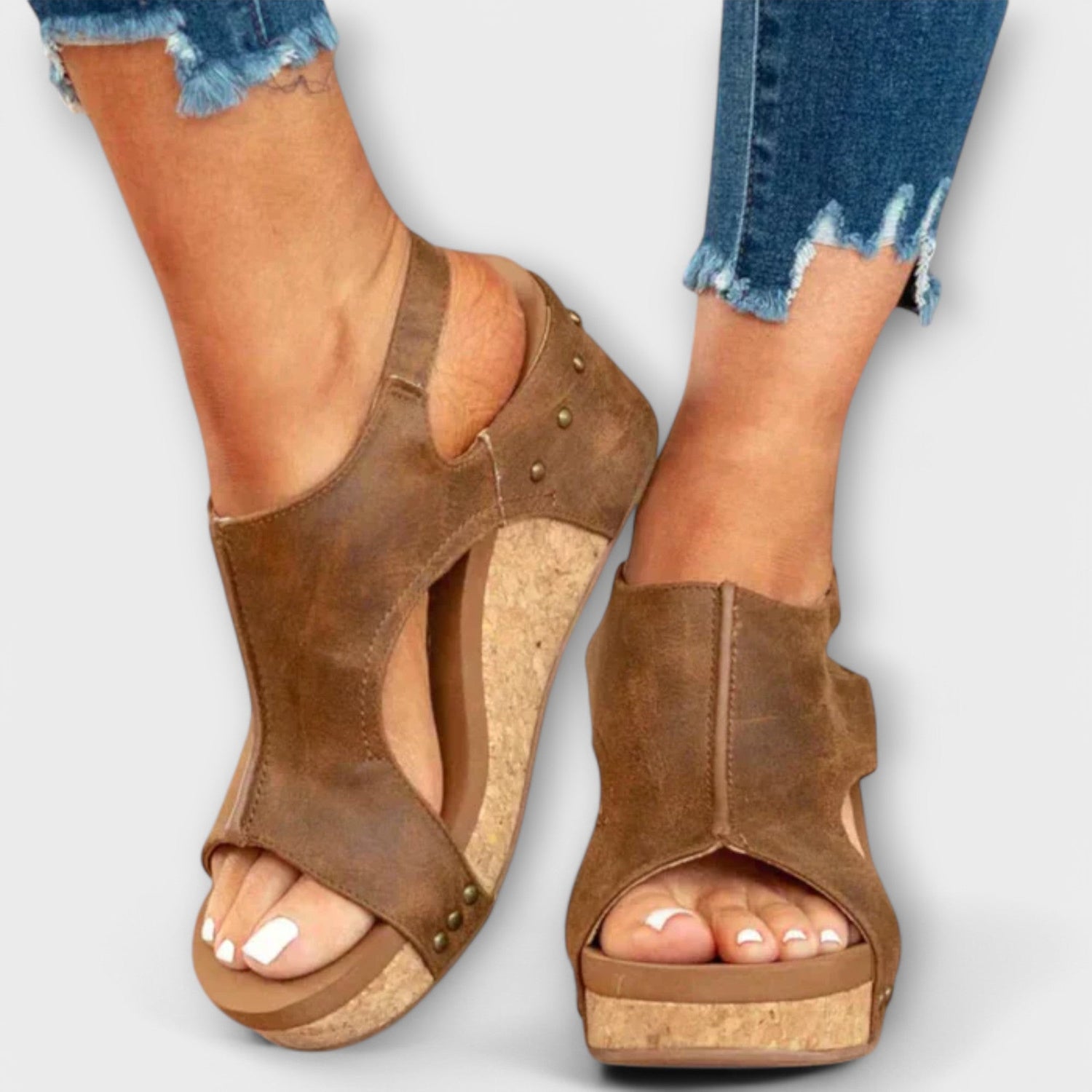 Lina - Orthopädische Schuhe mit Keilabsatz