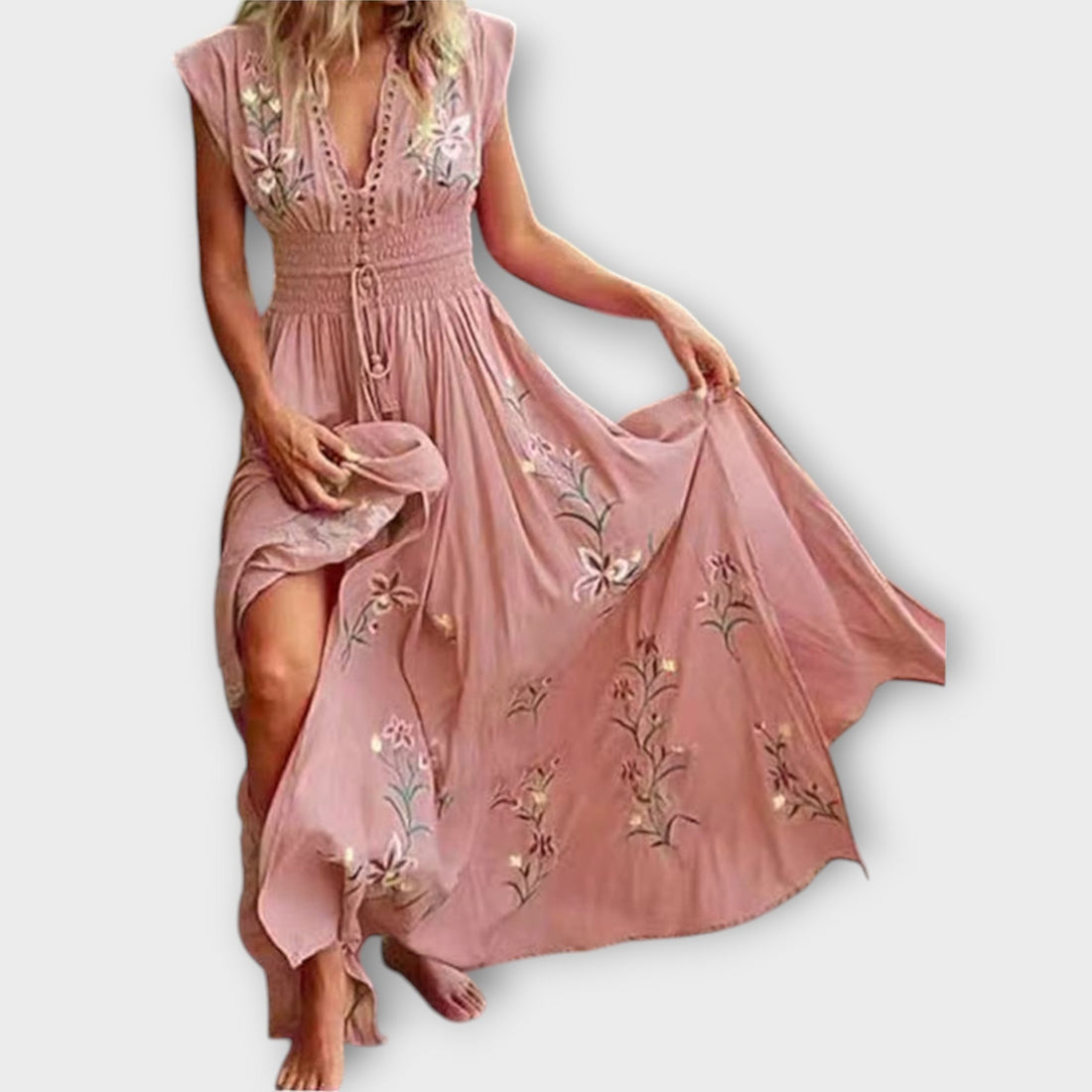 Felizia – Boho-Kleid mit zauberhaften Stickereien