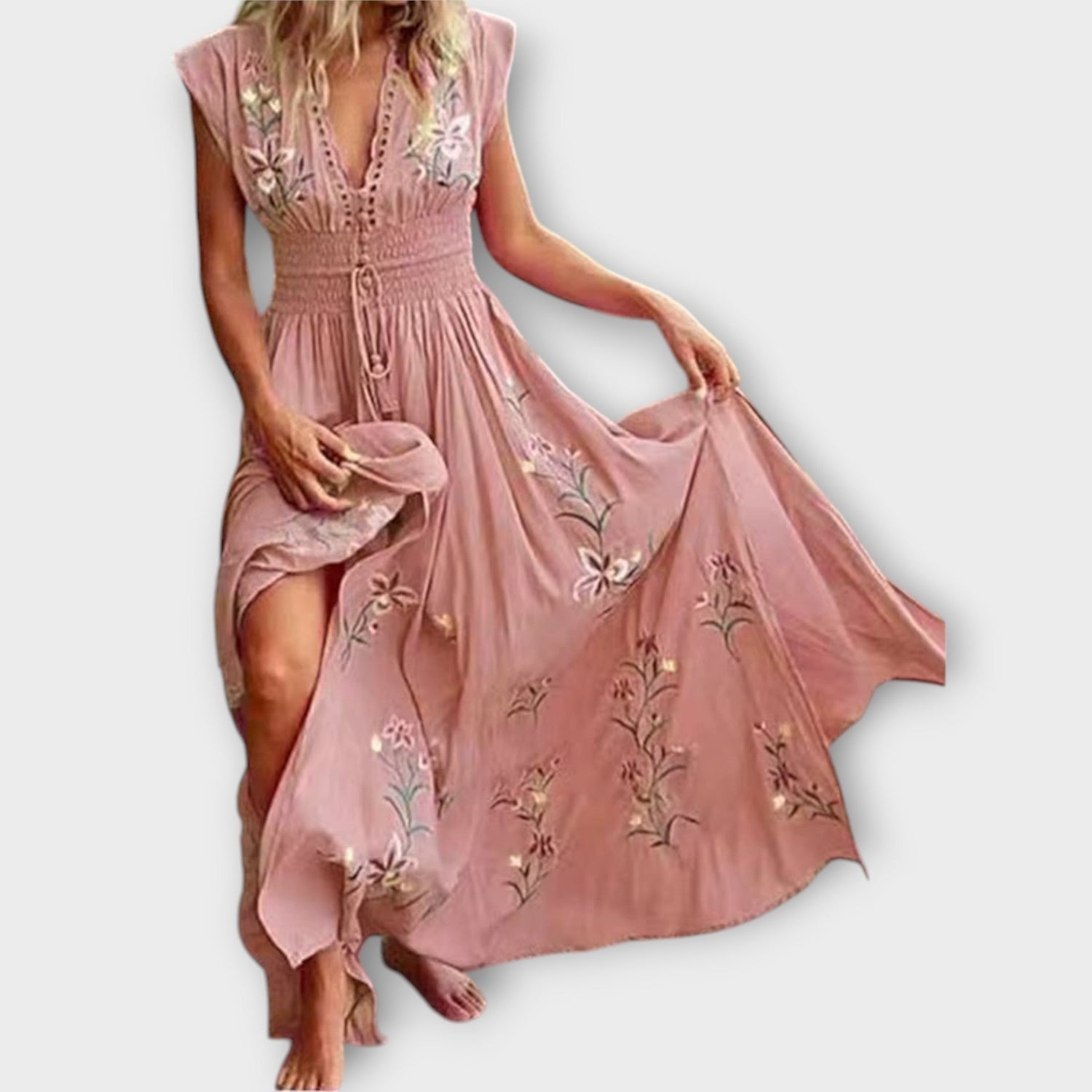 Felizia – Boho-Kleid mit zauberhaften Stickereien