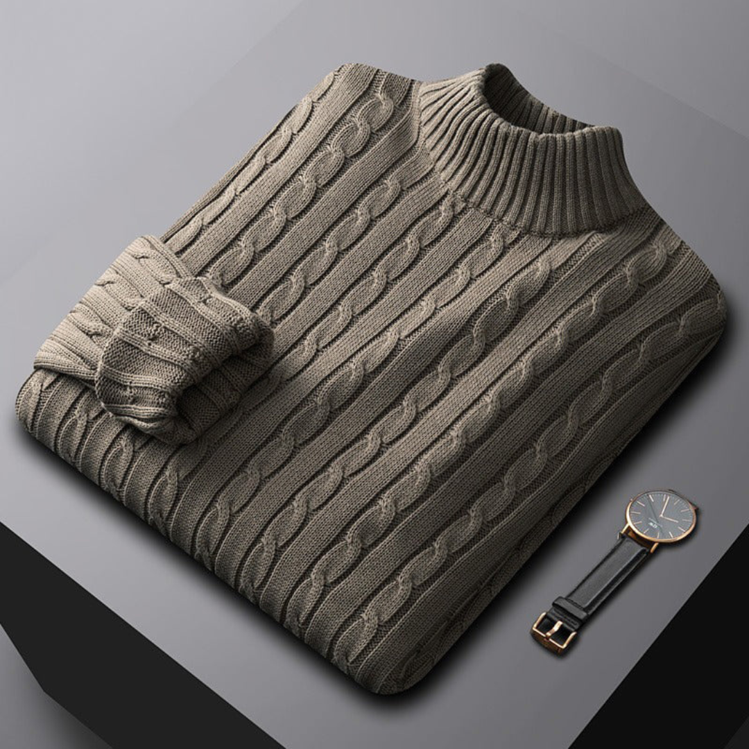 Rainer | Warmer Cashmere-Rollkragenpullover