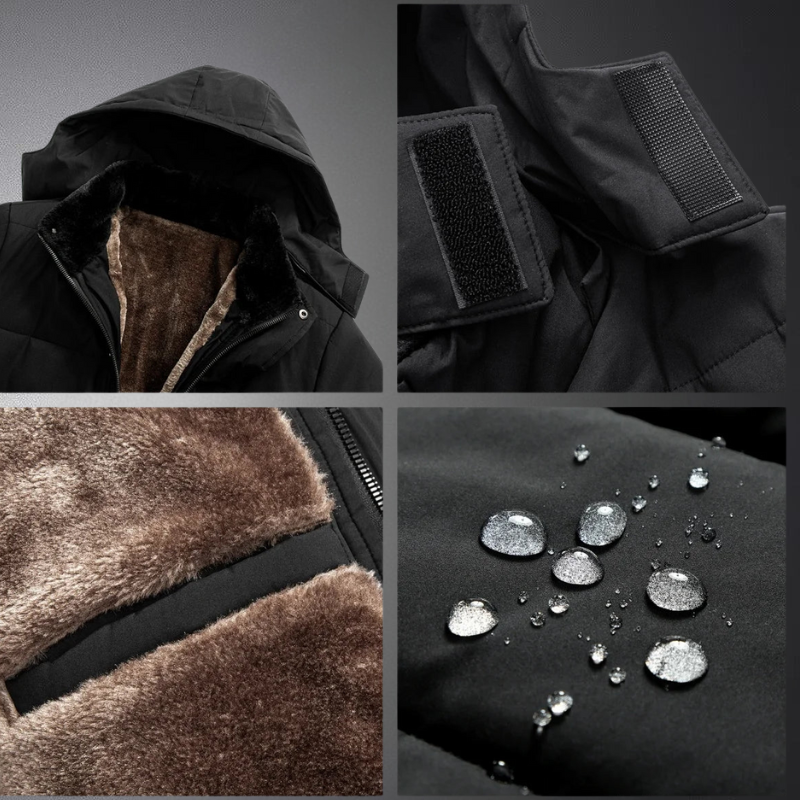 Mattheo™ | Pelzgefütterte Pufferjacke