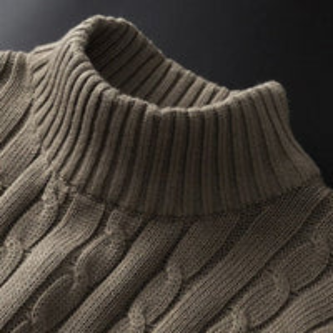 Rainer | Warmer Cashmere-Rollkragenpullover