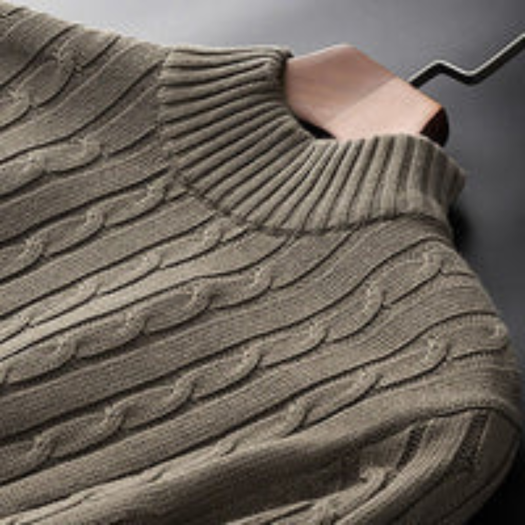 Rainer | Warmer Cashmere-Rollkragenpullover