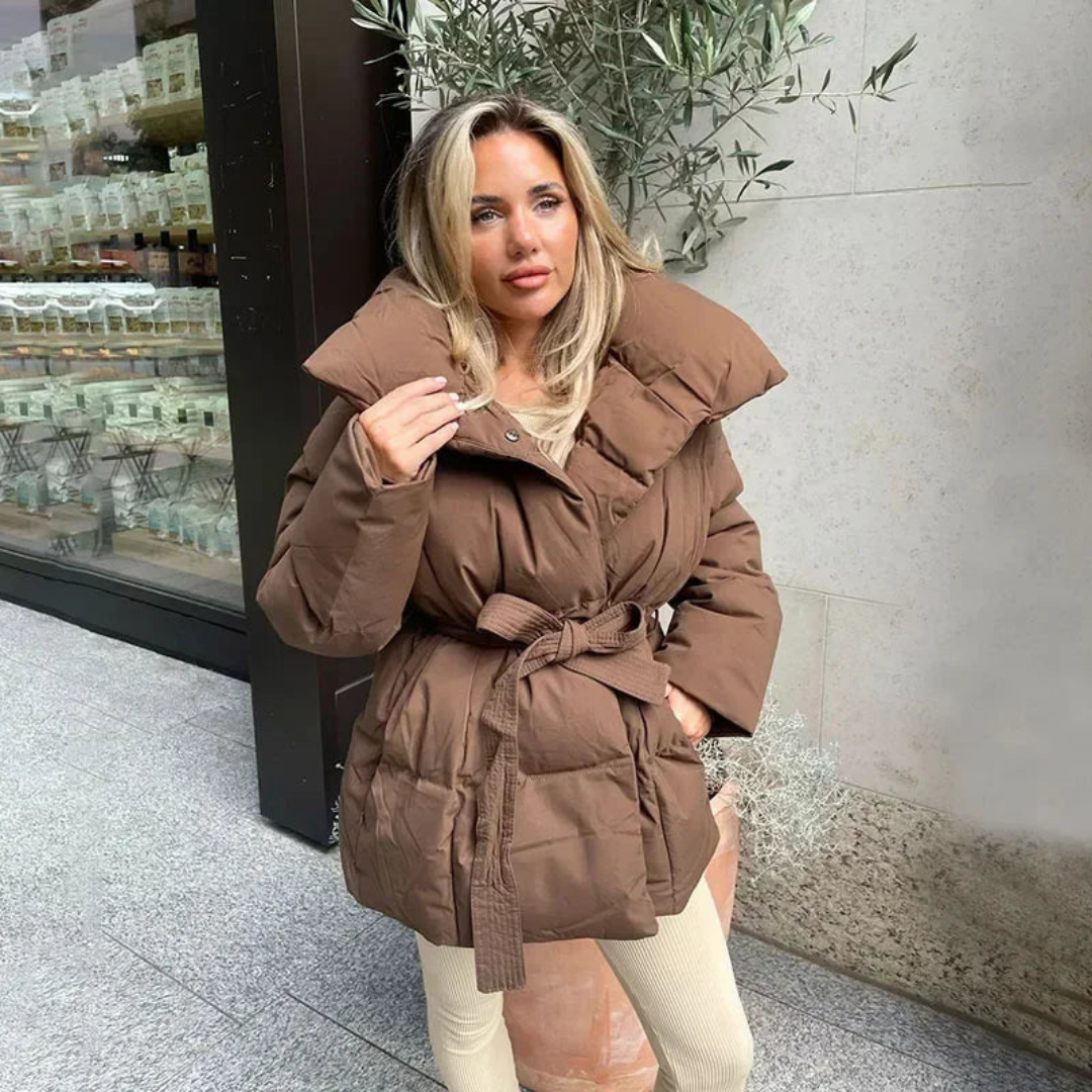 Gerda | Elegante Oversized Steppjacke