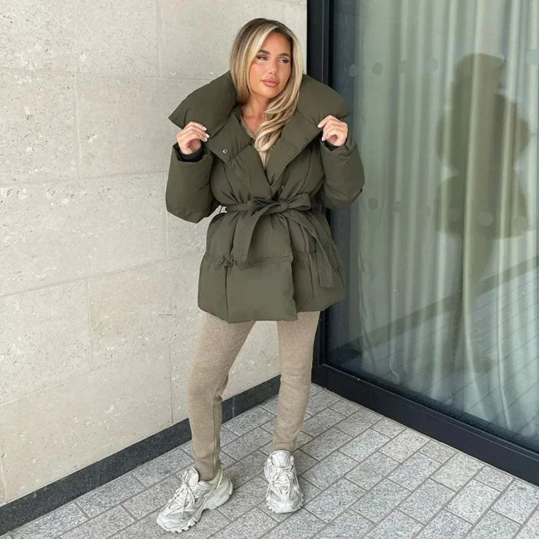 Gerda | Elegante Oversized Steppjacke