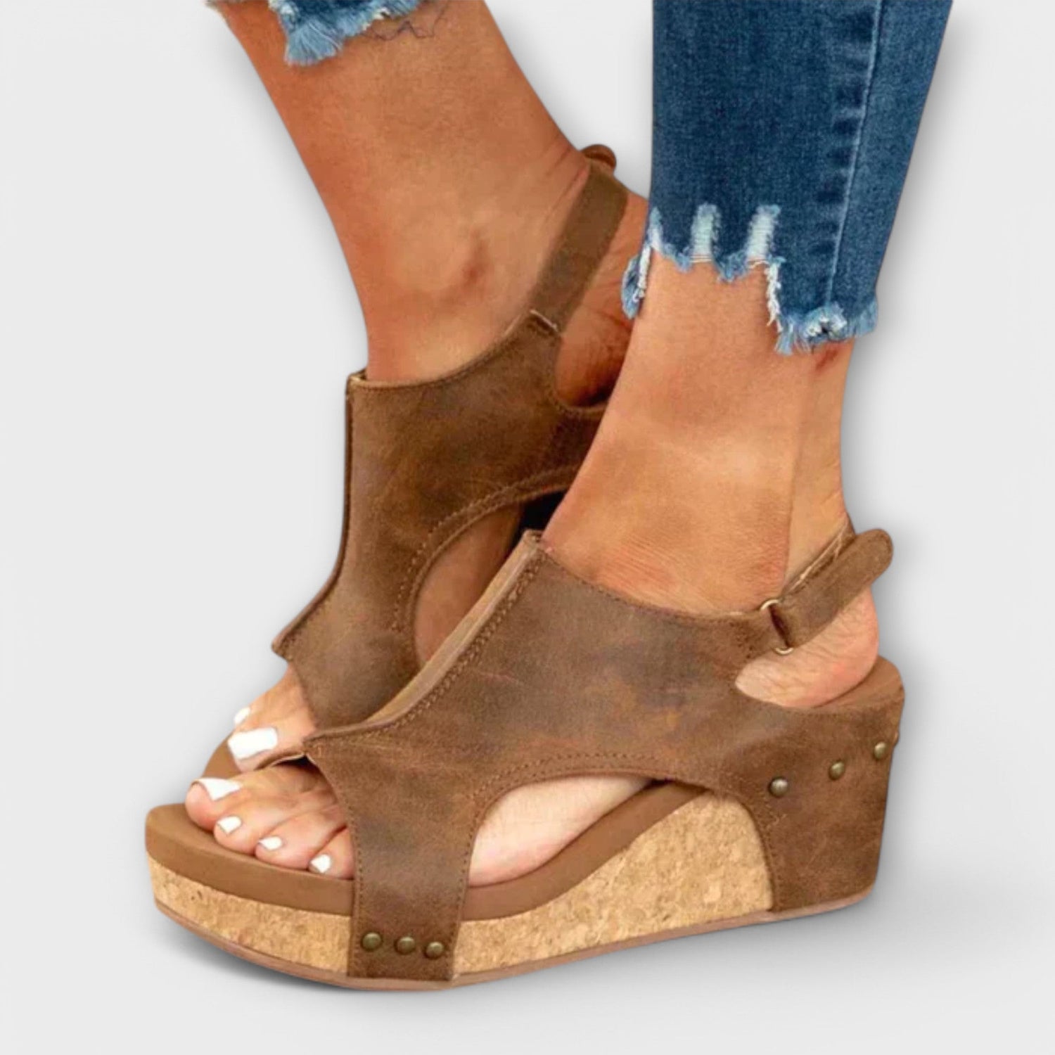 Lina - Orthopädische Schuhe mit Keilabsatz