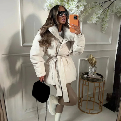 Gerda | Elegante Oversized Steppjacke