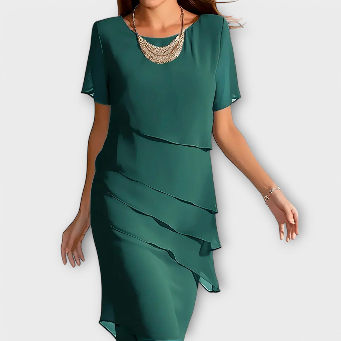 Katharina - Stilvolles figurbetonte Kleid