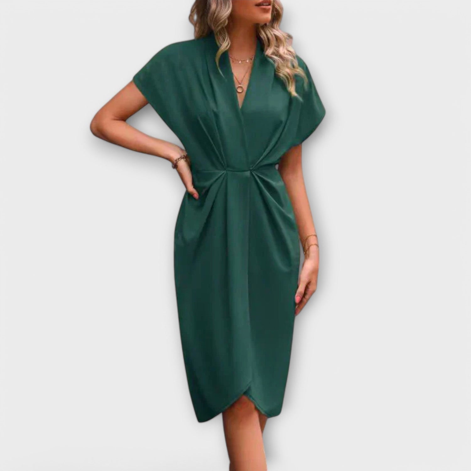 Serena - Midi-Wickelkleid