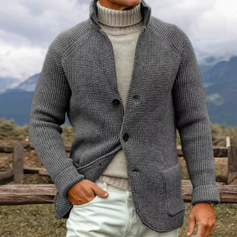 Erwin™ | Strickjacke Aus Grober Strickoptik