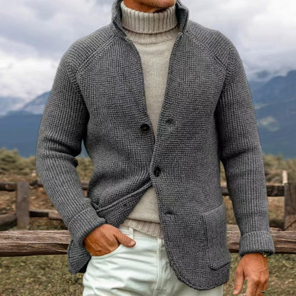 Erwin™ | Strickjacke Aus Grober Strickoptik