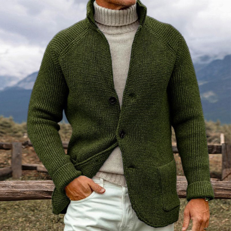 Erwin™ | Strickjacke Aus Grober Strickoptik