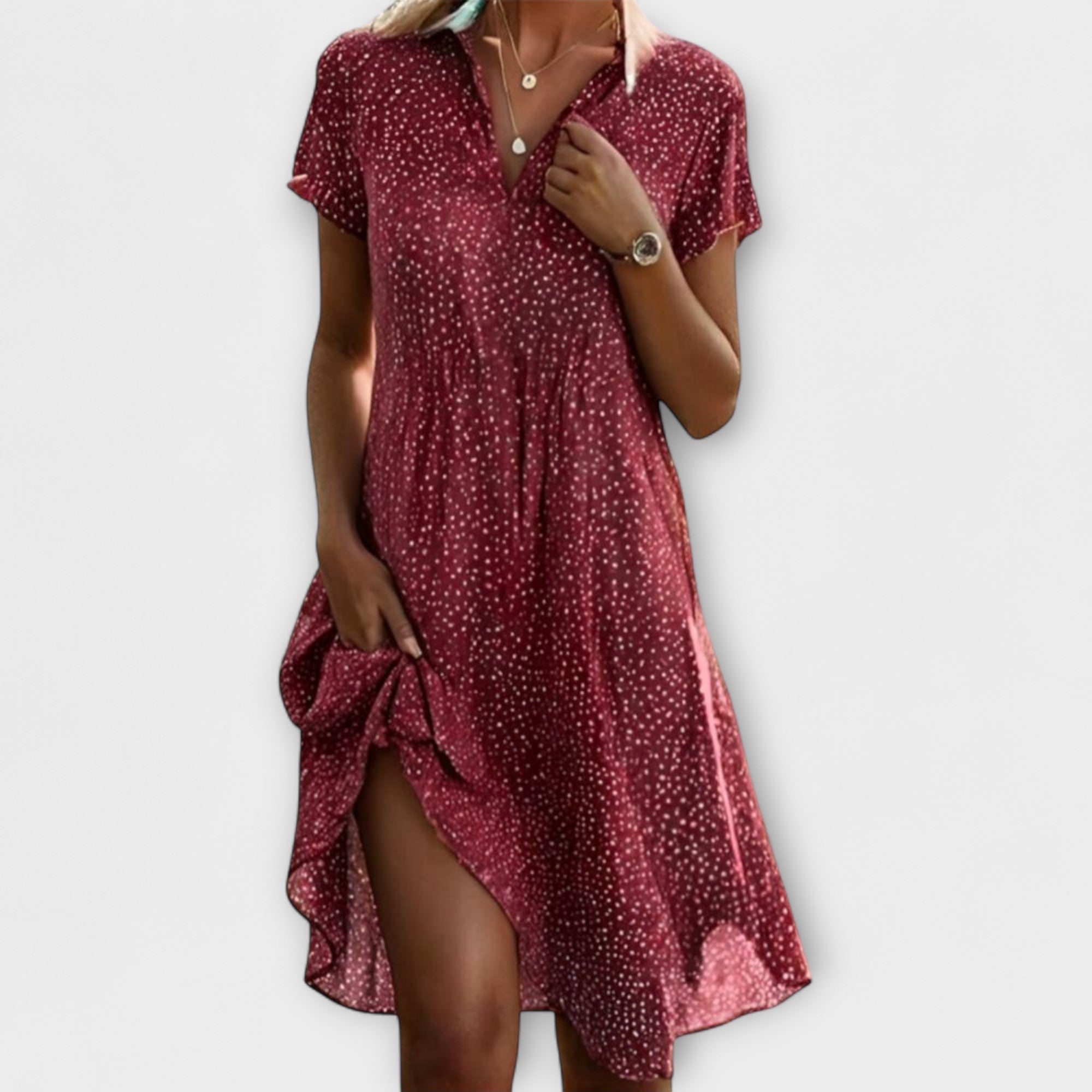 Sofia - Fließendes Sommerkleid mit zeitlosem Look