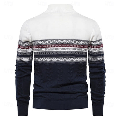 Half Zip Knit Pullover