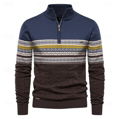 Half Zip Knit Pullover