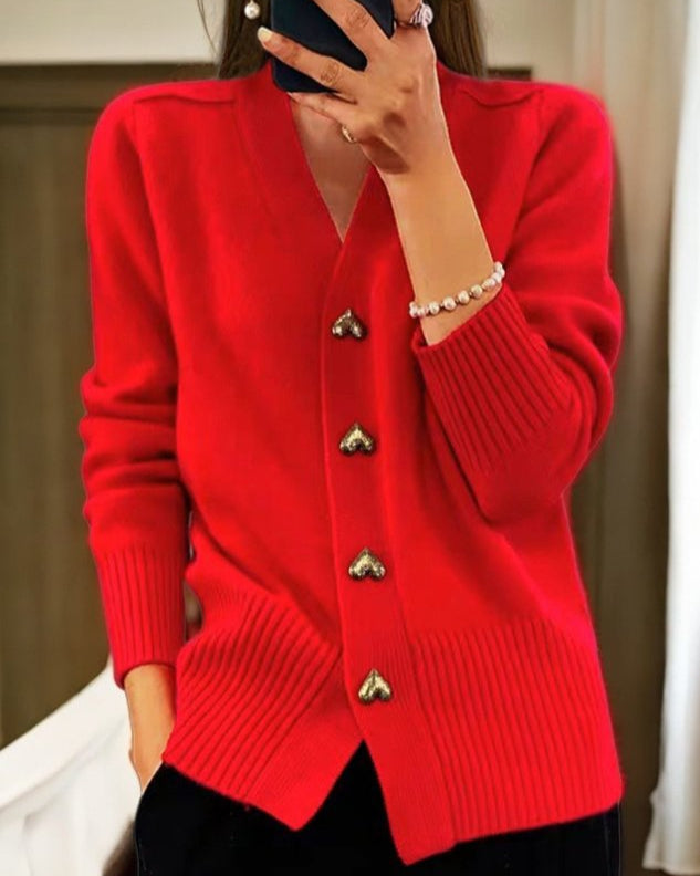 Dietlinde | Eleganter Strick-Cardigan